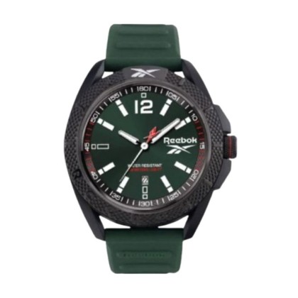 Reebok RV-GRD-G3-PGIG-GW Green Silicone Strap Men Watch